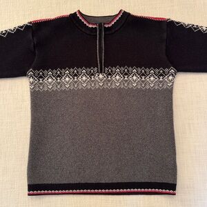 Hanna Andersson Kids 10 Nordic Pattern 100% Cotton Sweater